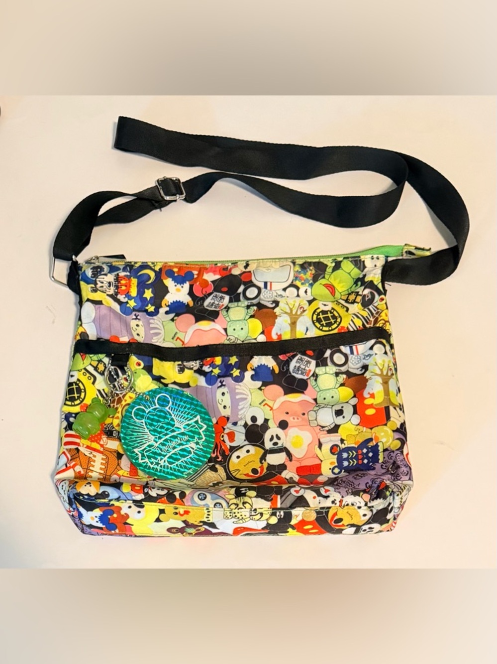 Disney Parks Exclusive Vinylmation Crossbody Bag - Mickey & Friends